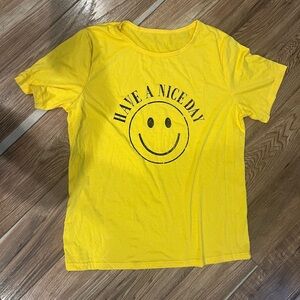 "Have A Nice Day" Smiley Face Women’s Tee